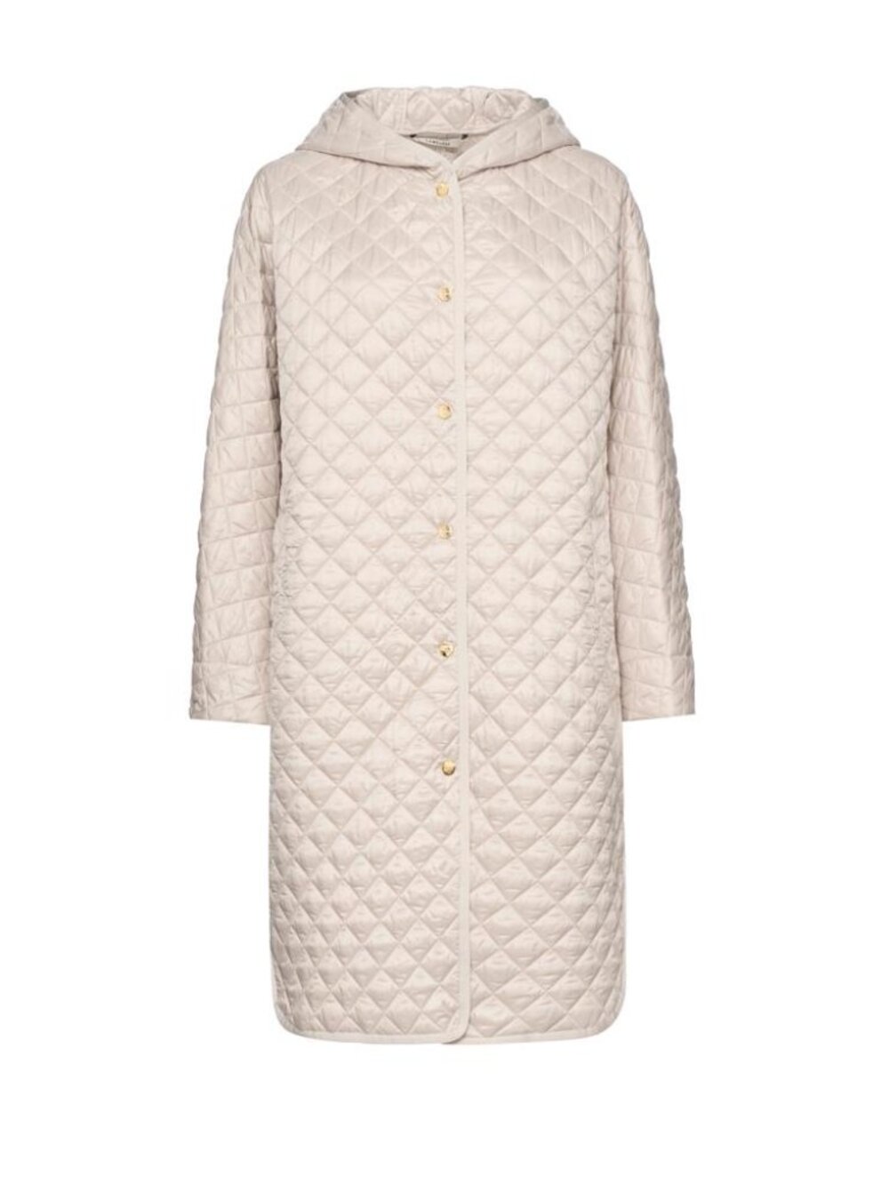 Max Mara The Cube Quilted Long Down Jacket Tag Size 32 Women